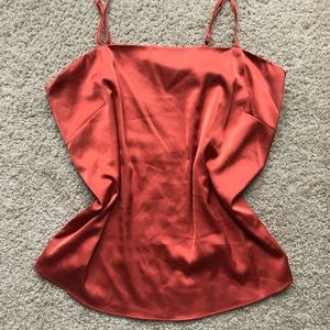 NWT silk tank top